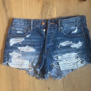 Vintage hi-rise festival American eagle shorts